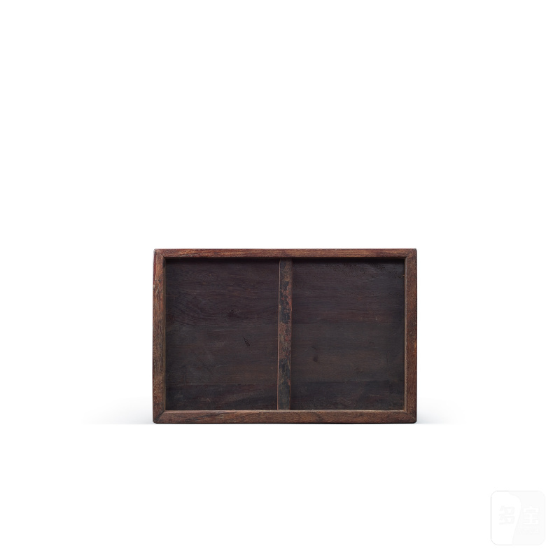 A huanghuali seal chest, guanpixiang, Late Ming - early Qing dynasty | 明末清初 黃花梨官皮箱 - 图4